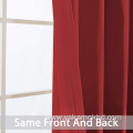 Red Blackout Curtains 96 Inch Long